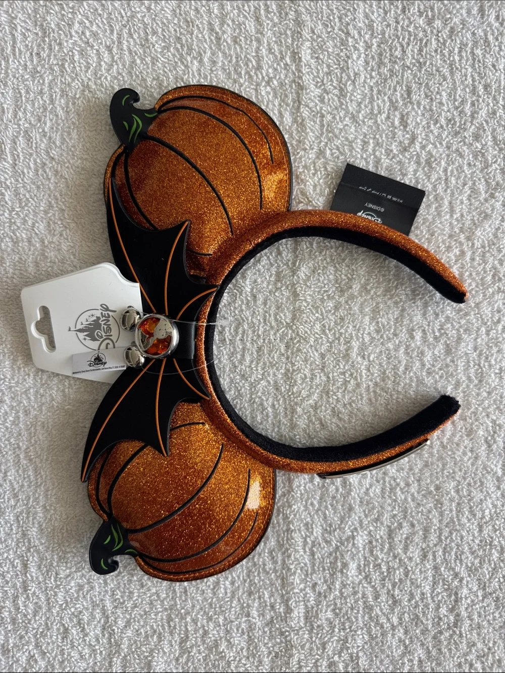Disney Disney Vacation club Member Bat Pumpkin Halloween Mickey Ears Headband